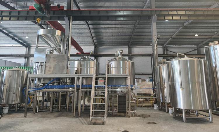 2500L Brewery Equipment Shipped to Spain